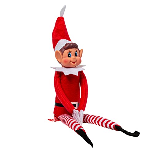 Christmas Elf Behaving Badly Plush Toy | Novelty Long Bendy Naughty Boy Christmas Elves Doll | 12 Inches Christmas Elf Behaving Badly Plush Toy | Novelty Long Bendy Naughty Boy Christmas Elves Doll | 12 Inches